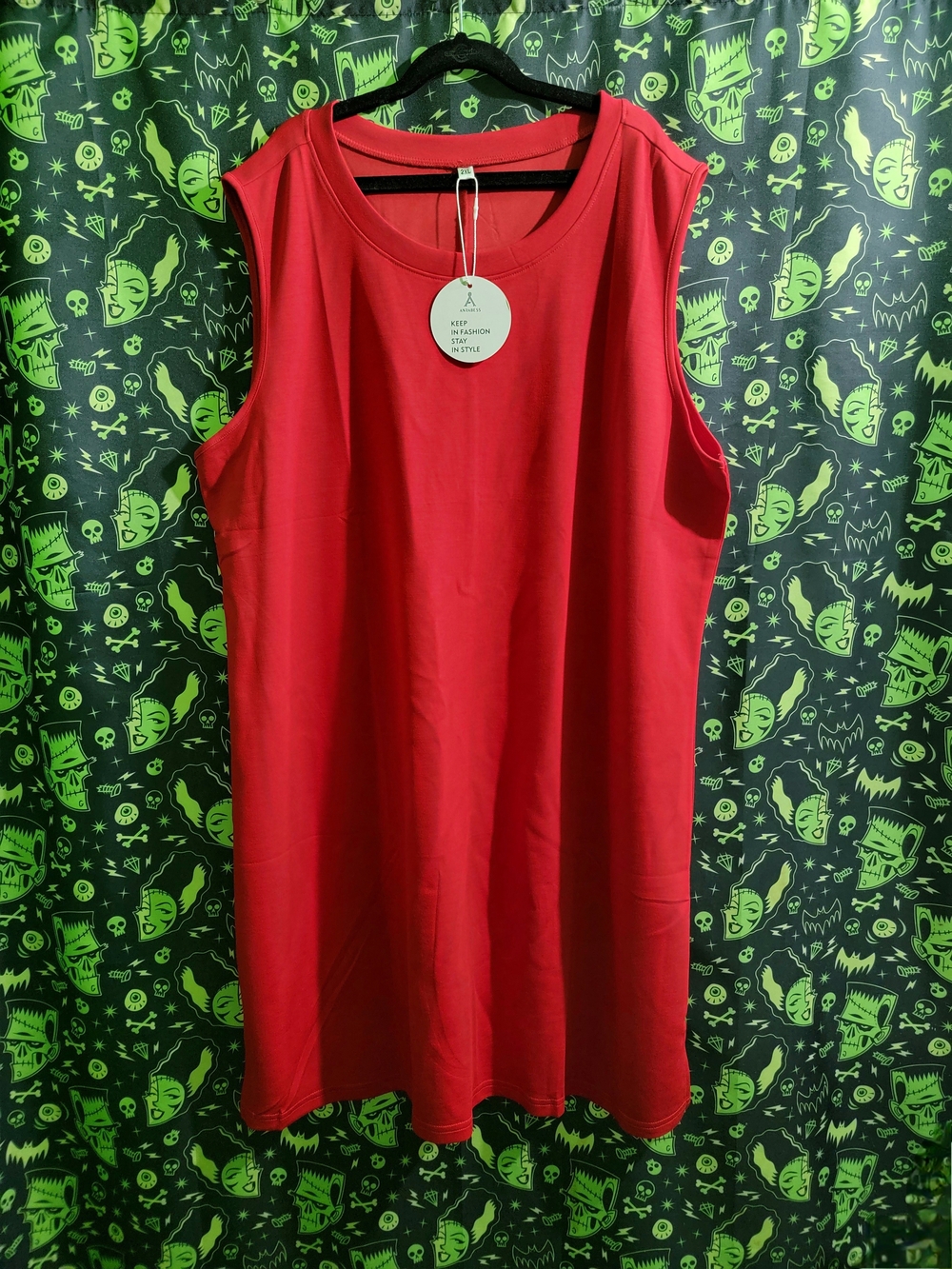 NWT Red Sleeveless Summer Sundress